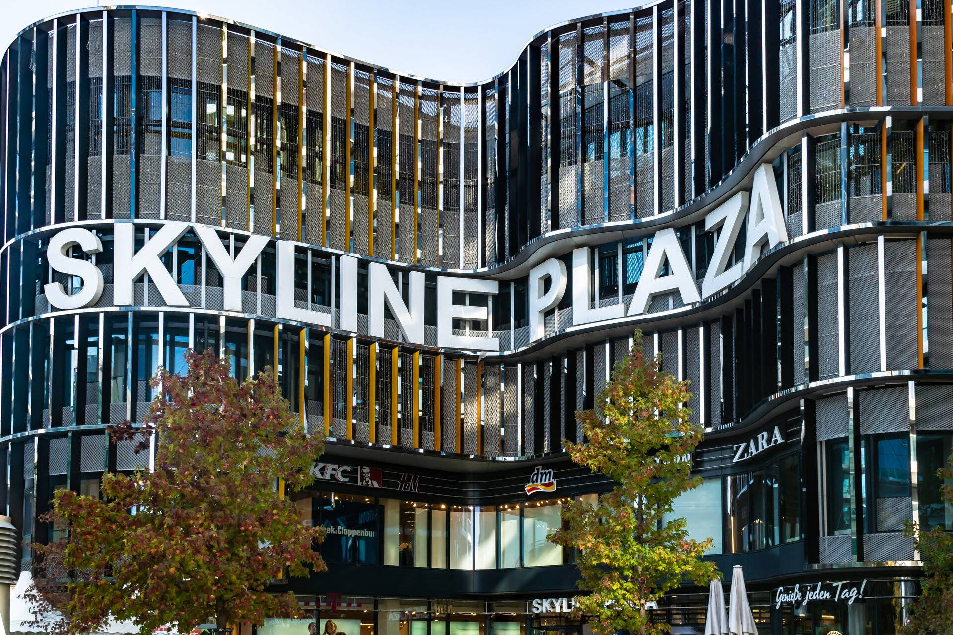 Shopping mall Skyline Plaza in Frankfurt