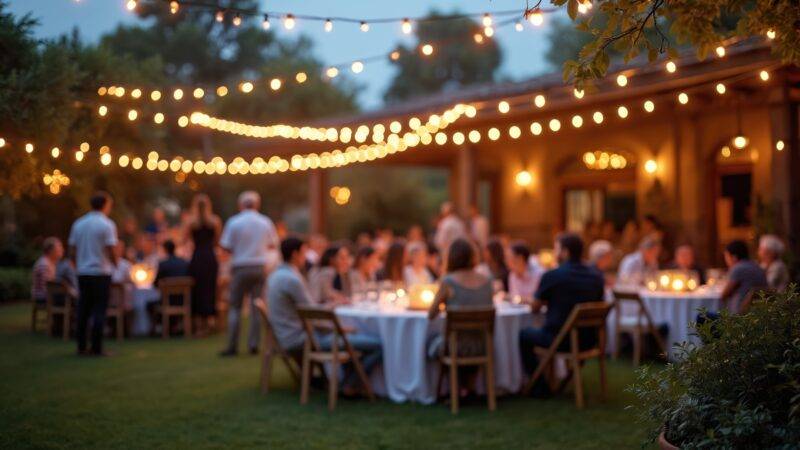 So wird der Garten zur Gastgeber-Zone für Events