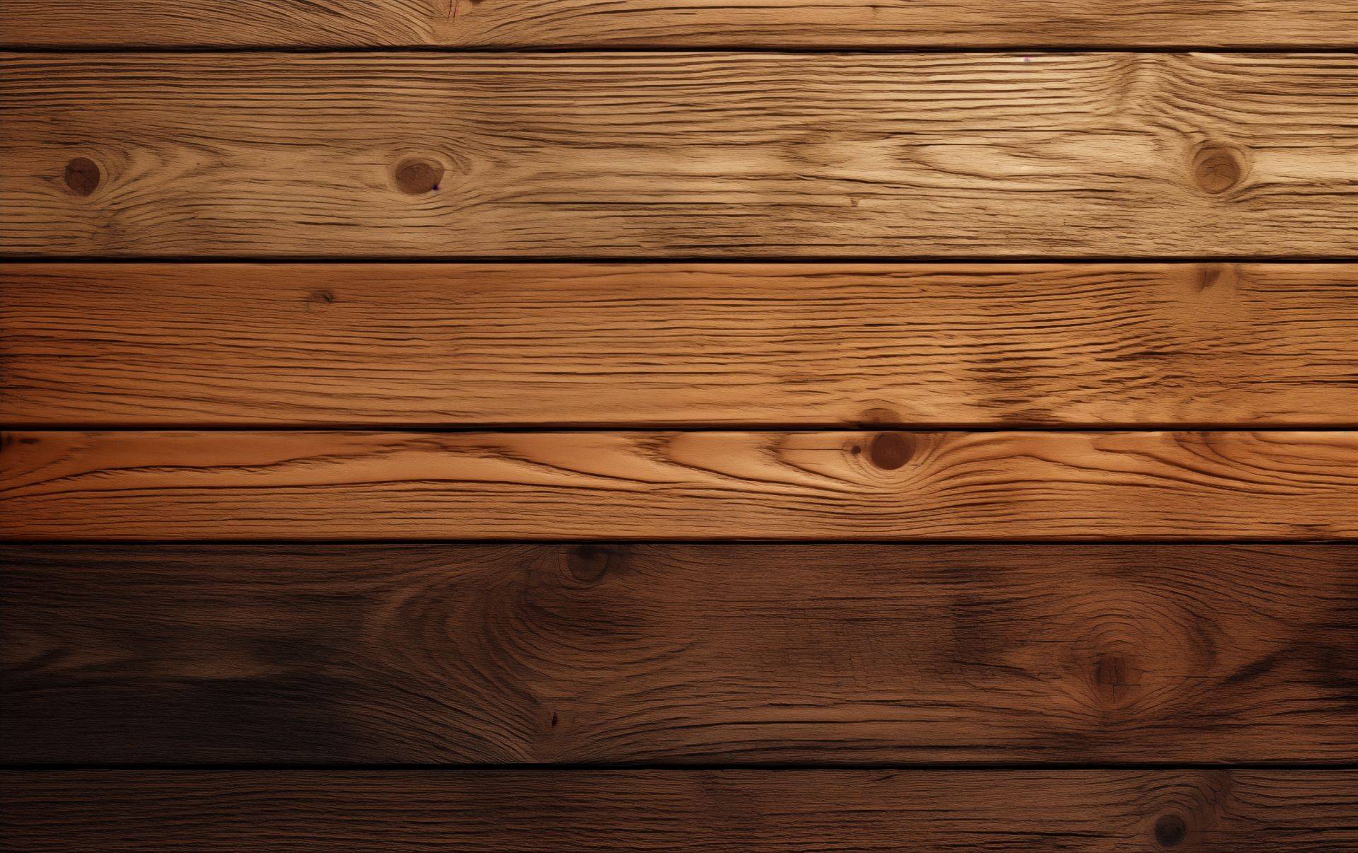 Detailaufnahme von Holzplanken mit natürlicher Maserung – Symbol für die Optik von hochwertigen Mülltonnenboxen aus Holz