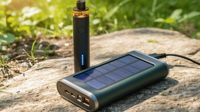 Nachhaltig und unkompliziert: So funktioniert das Aufladen deiner Vapes unterwegs