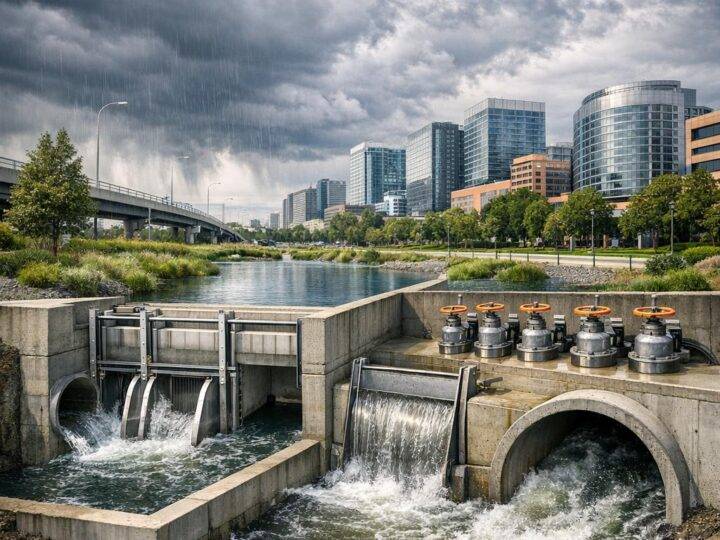 Wie Regenrückhaltekanäle und Entlastungskanäle Städte vor Starkregen schützen – Praxisnahe Lösungen für urbane Ballungsräume
