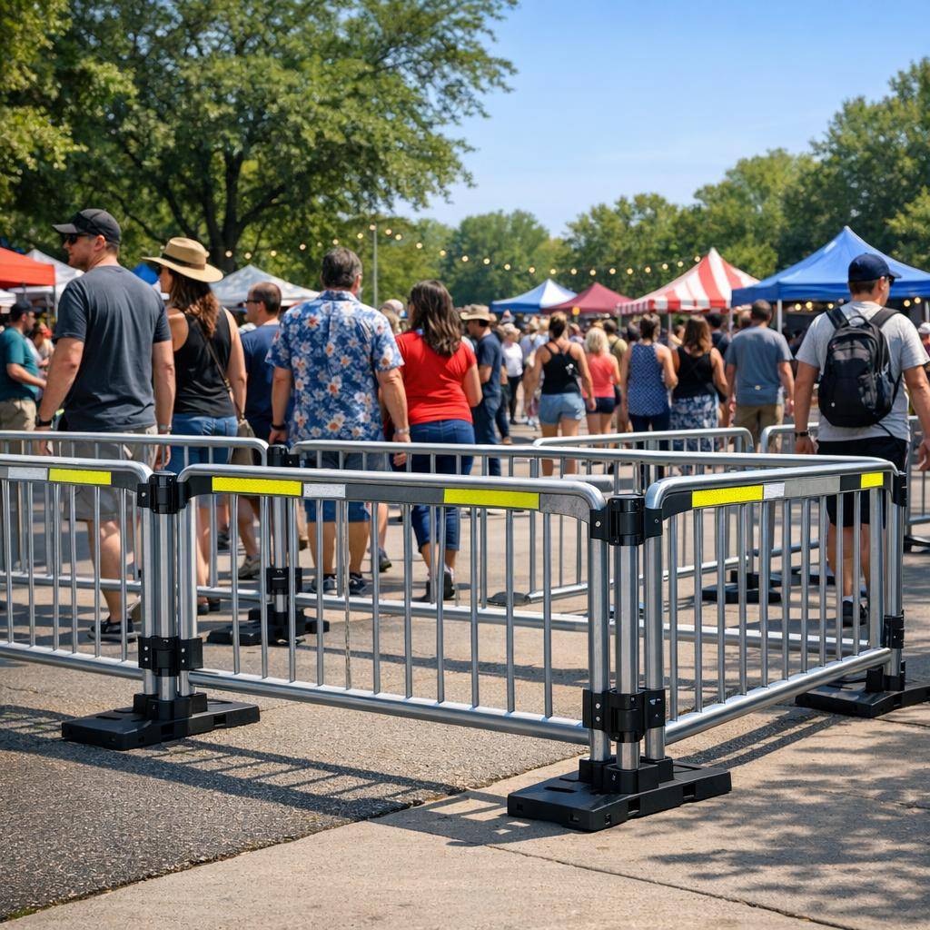 So meistern Sie Veranstaltungen: Robuste und platzsparende Lösungen für sicheren und effizienten Außenbereich