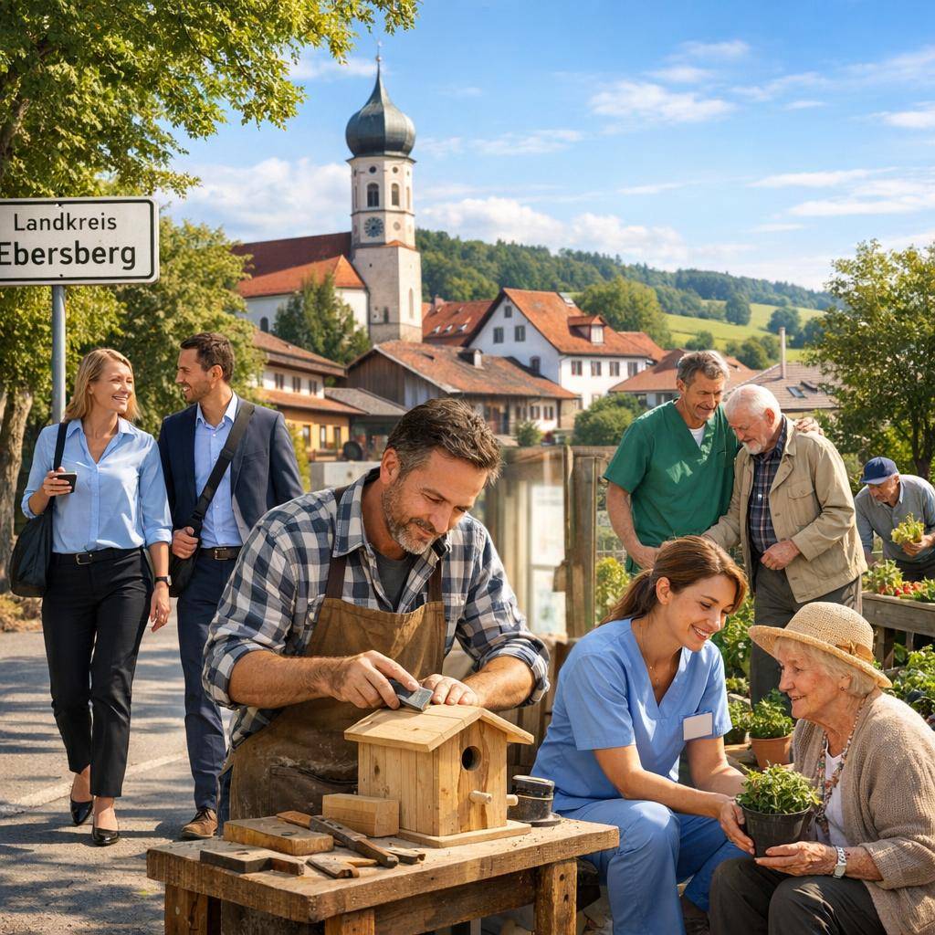 Arbeiten im Landkreis Ebersberg: Jobs mit Nähe zum Alltag